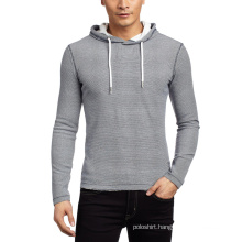 Wholesale Plain Slim Fit Men′s Sweatshirt with Hooded